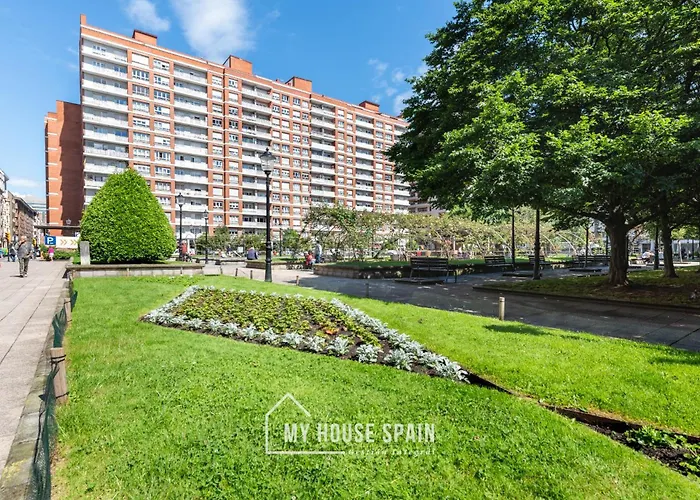 Myhousespain - Parque Del Gas Junto A La Playa Apartamento Gijón